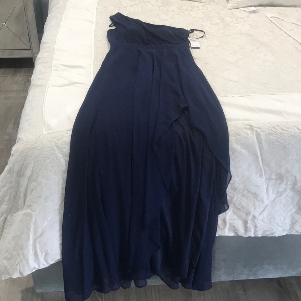 Sold Long beautiful blue dress.